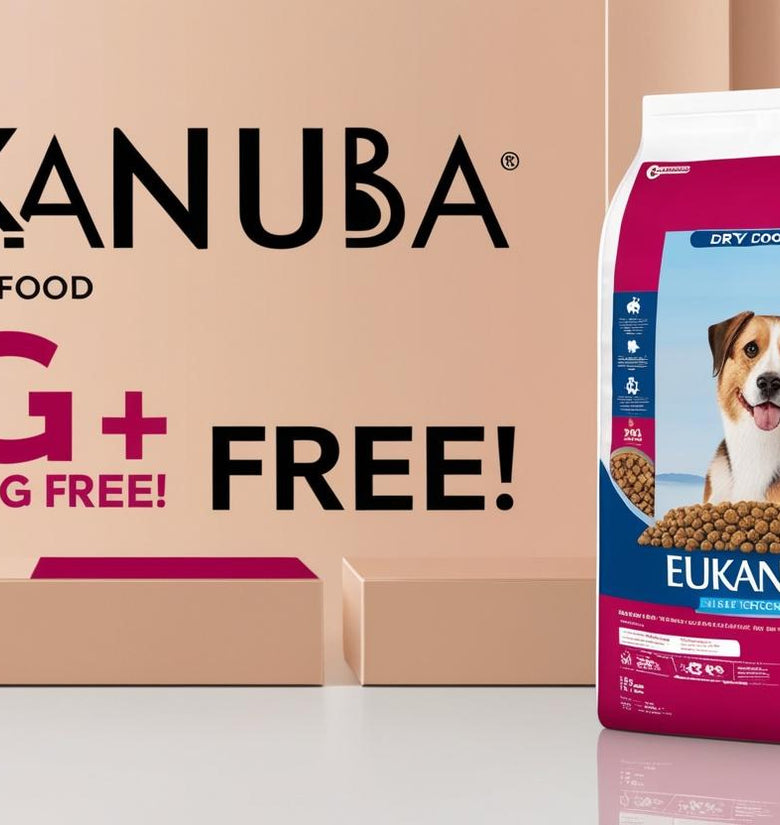 Eukanuba Dry Dog Food 18kg = 15kg + 3kg Free!