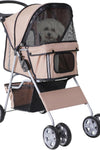 Pawhut-Stroller-Wheels-Foldable-Carrier