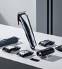 Christmas Men's Hair Clipper, 1 Set Professional Zero Gap T blade hair trimmer cordless rechargeable edge trimming tool electric, beard shaver brand hair cut kit