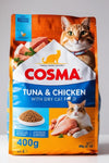 Cosma Tuna & Chicken Dry Food (Cat Food) 400g