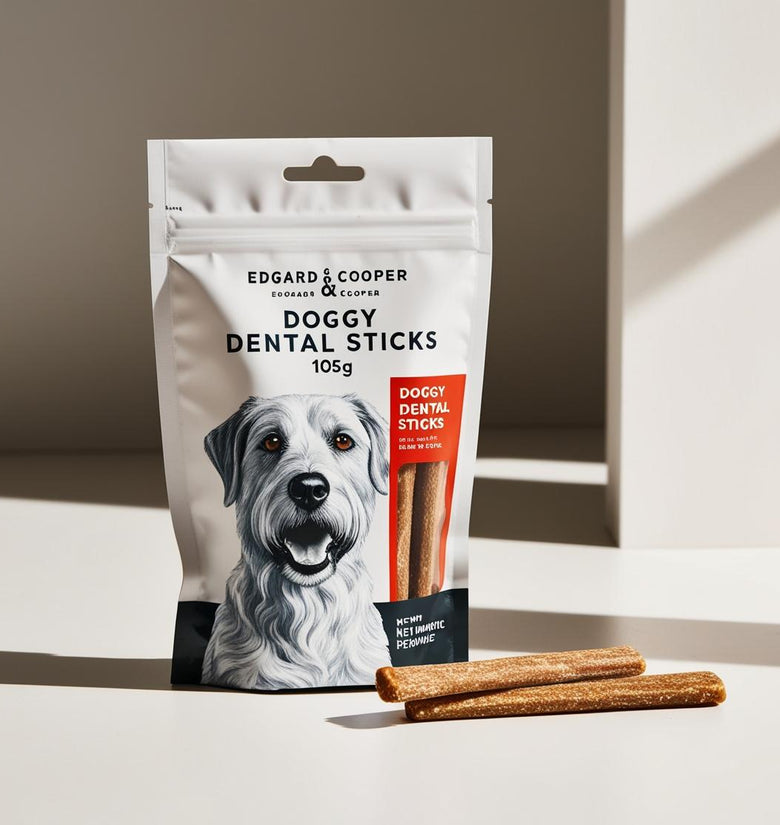 Edgard and Cooper Doggy Dental Sticks 105g (7 in pack)